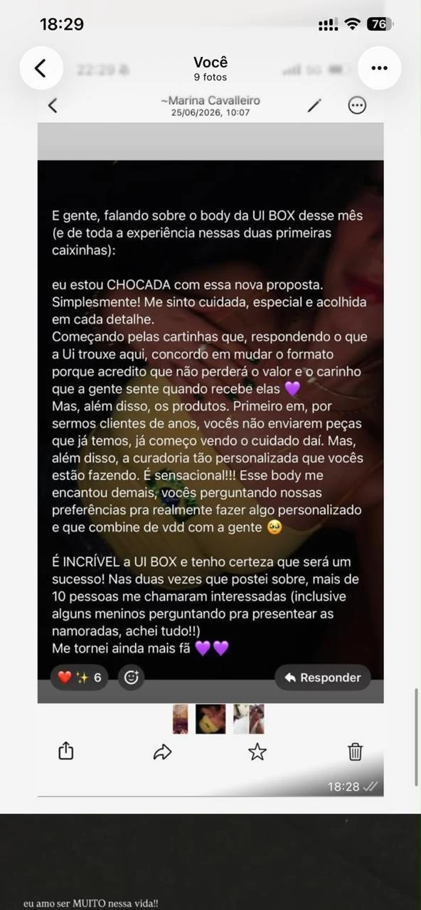 Cuidado, curadoria e a experiência das primeiras caixas.